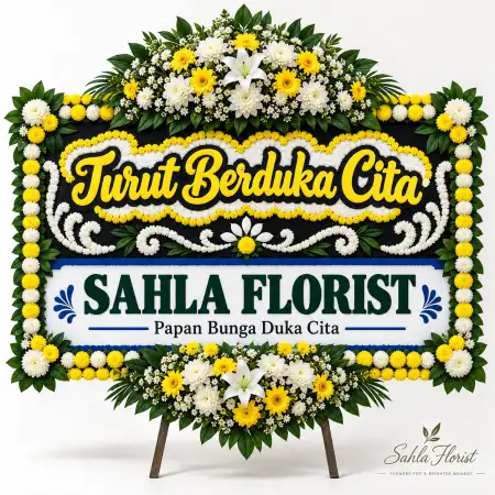 Papan Bunga Duka Singosari
